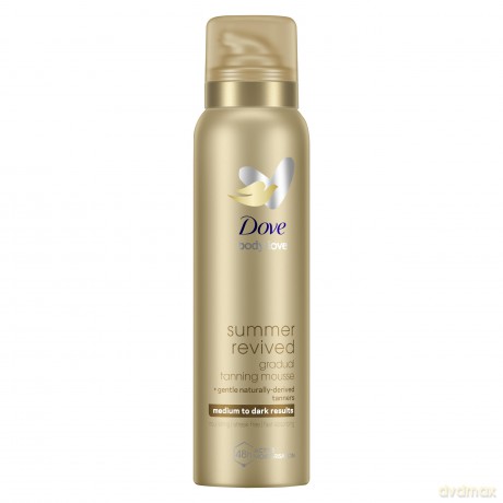 Summer Revived Medium to Dark Self-Tanning Body Mousse (Gradual Tanning Mousse) 150 ml