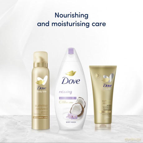 Summer Revived Medium to Dark Self-Tanning Body Mousse (Gradual Tanning Mousse) 150 ml