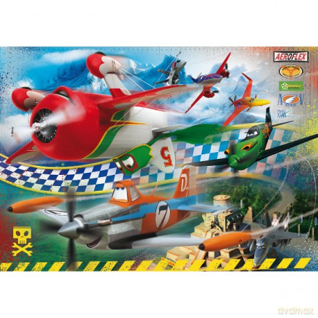 CLEMENTONI 2X60 el. Samoloty [PUZZLE]