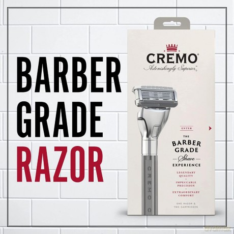 The Barber Grade razor + 2 replacement heads