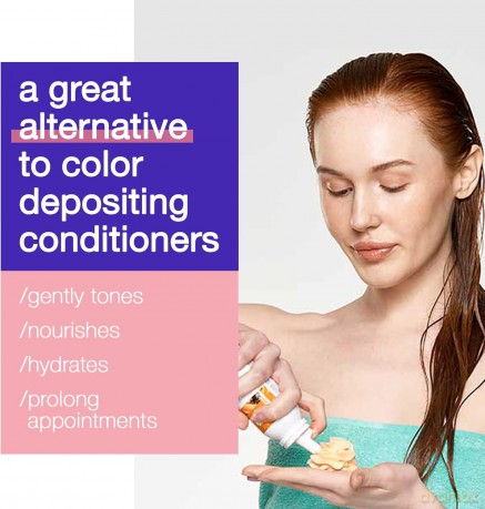 Tinted leave-in mousse (Color Whipped Cream) 100 ml - Shade: Beige Blond