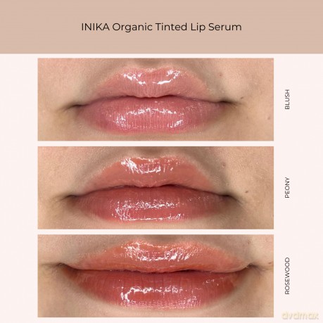 Tinted lip serum with peptides and ceramides (Tinted Lip Serum) 10 ml - Shade: Rosewood