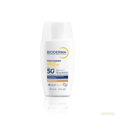 Tinted protective fluid SPF 50+ Photoderm (XDefense Ultra-Fluid Tinted) 40 ml - Shade: 03