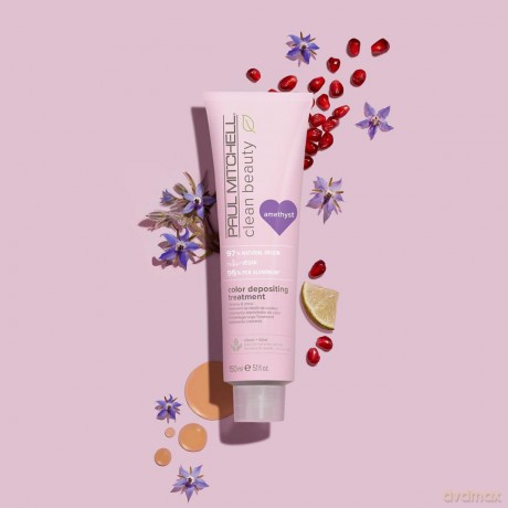 Toning hair mask Clean Beauty Amethyst (Color Depositing Treatment) 150 ml