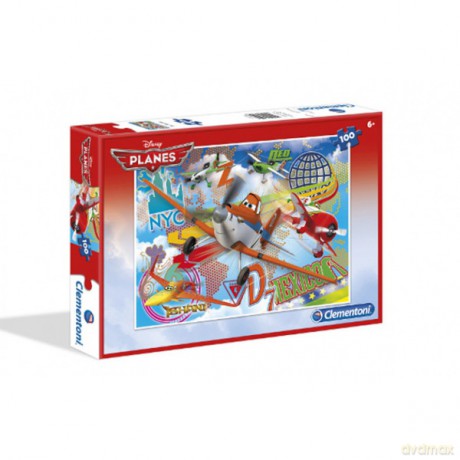 CLEMENTONI 100 EL. Samoloty [PUZZLE]