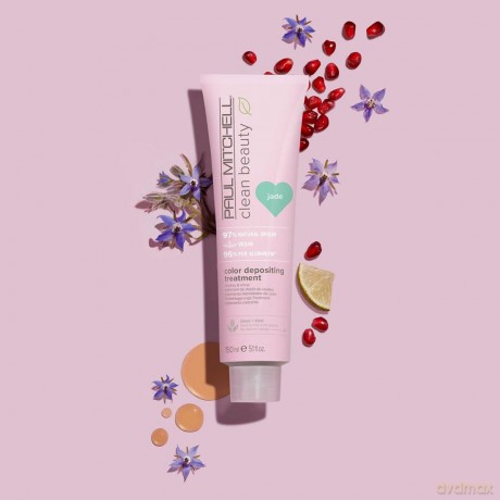 Toning hair mask Clean Beauty Jade (Color Depositing Treatment) 150 ml