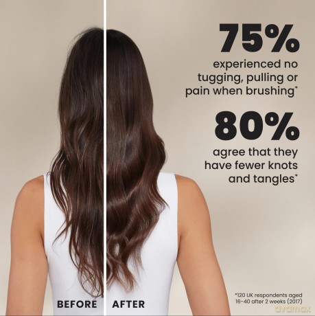 Ultimate Detangler Chrome Midnight Silver hair brush