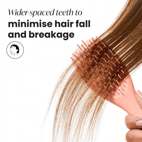 Ultimate Detangler Extra Gentle Saffron Hair Brush