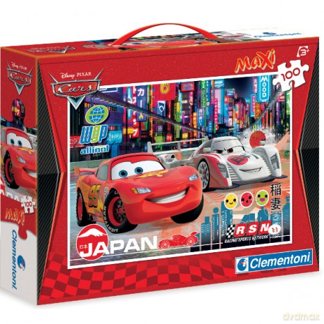 CLEMENTONI 100 el. MAXI Cars [PUZZLE]