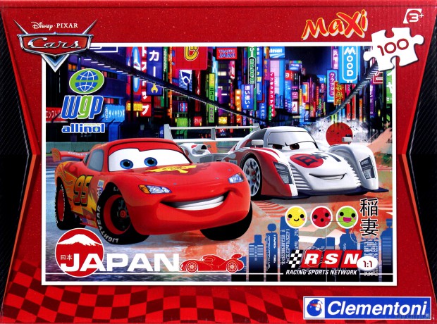 CLEMENTONI 100 el. MAXI Cars [PUZZLE]