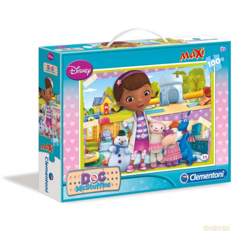 CLEMENTONI 100 EL. Maxi Dr McStuffins [PUZZLE]