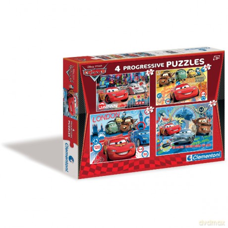 CLEMENTONI 2060100180 EL. Cars 2 [PUZZLE]