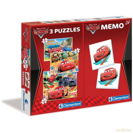 CLEMENTONI 220100 el.MEMO Cars 2 [PUZZLE]