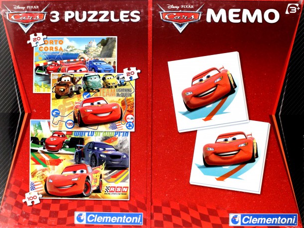 CLEMENTONI 220100 el.MEMO Cars 2 [PUZZLE]