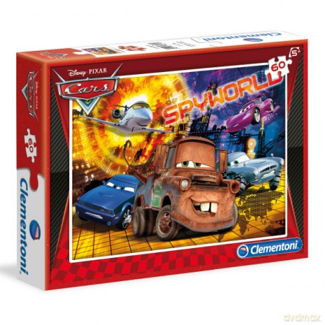 CLEMENTONI 60 el. Auta [PUZZLE]