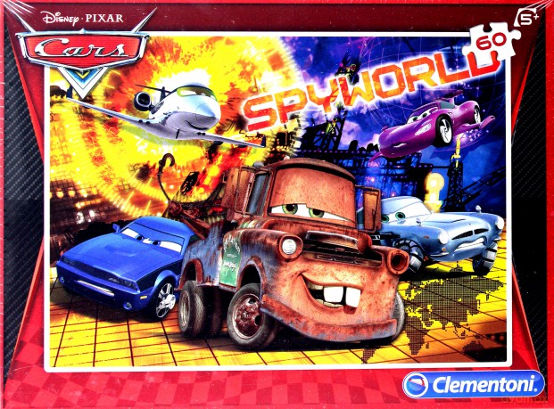 CLEMENTONI 60 el. Auta [PUZZLE]