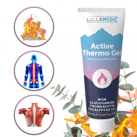 Warming massage gel (Active Thermo Gel) 200 ml