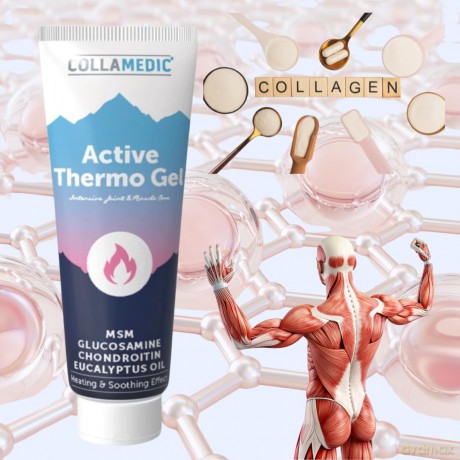 Warming massage gel (Active Thermo Gel) 200 ml