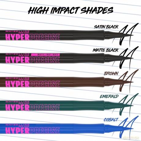 Waterproof eyeliner pen Hyper Precise All Day (Liquid Pen) 1 ml - Shade: Cobalt Blue