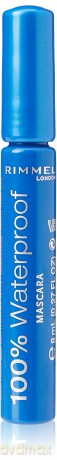 Waterproof lengthening mascara (100% Waterproof Mascara) 8 ml - Shade: 001 Black