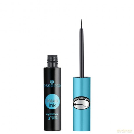 Waterproof Liquid Eyeliner Liquid Ink (Waterproof Eyeliner) 3 ml - Shade: 01 Black