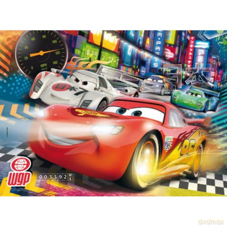 CLEMENTONI 104 EL. 3D Cars 2 [PUZZLE]
