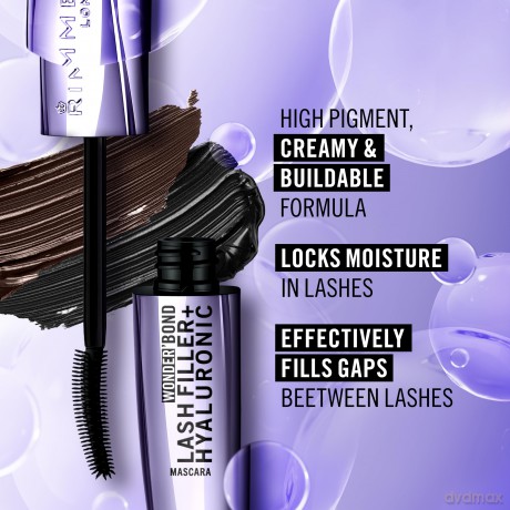 Wonder`Bond Lash Filler Hyaluronic Mascara 11 ml - Shade: Black