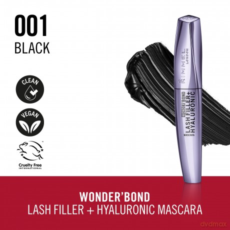 Wonder`Bond Lash Filler Hyaluronic Mascara 11 ml - Shade: Black