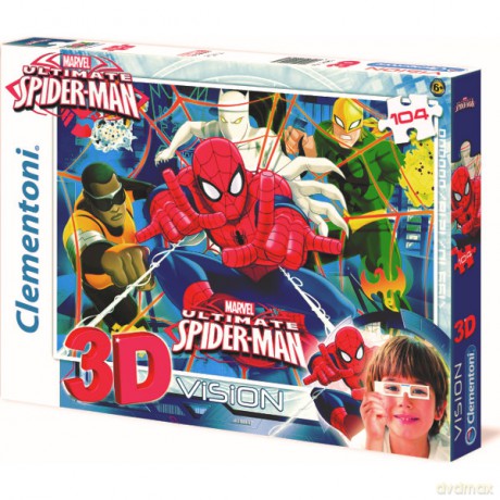 CLEMENTONI 104 EL. 3D Ultimate Spiderman [PUZZLE]