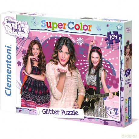CLEMENTONI 104 EL. Brokat Violetta [PUZZLE]