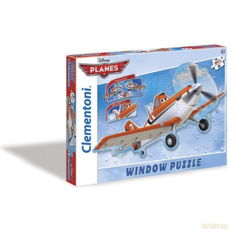 CLEMENTONI 60 EL. Window Puzzle Planes [PUZZLE]