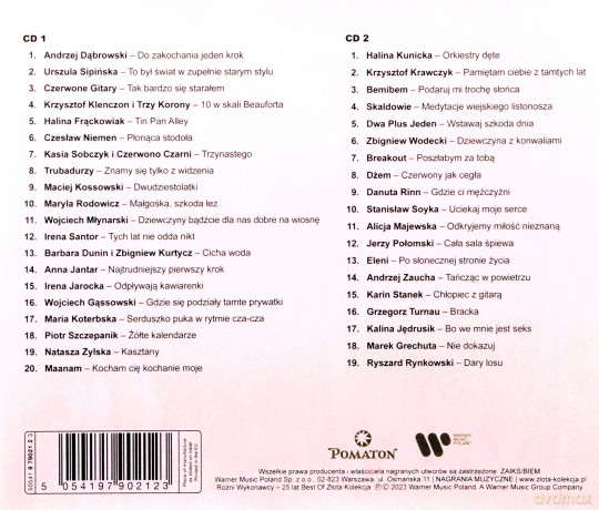 Złota Kolekcja Best Of - 25 Lat [2CD]