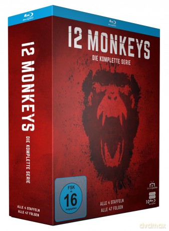 12 Monkeys - Die komplette Serie (DVD]