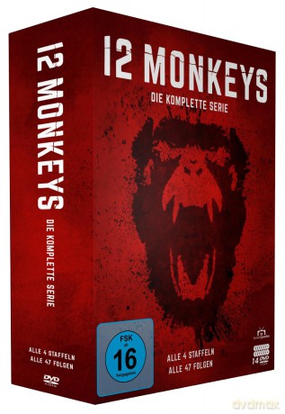 12 Monkeys - Die komplette Serie (DVD]