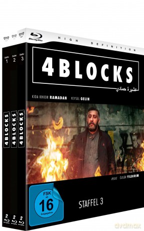 4 Blocks - Gesamtausgabe - Bundle - Staffel 1-3 - (Blu-Ray]