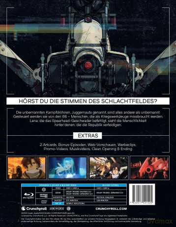 86: Eighty Six - Staffel 1 - Gesamtausgabe [Blu-Ray]