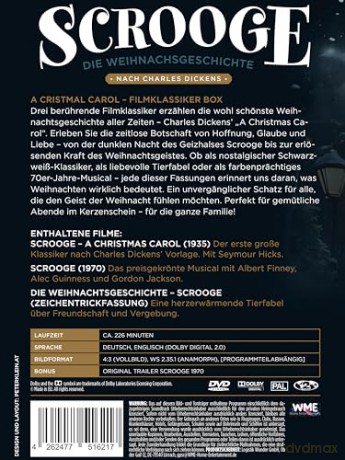 A Christmas Carol - Scrooge: Die Weihnachtsgeschichte [DVD]