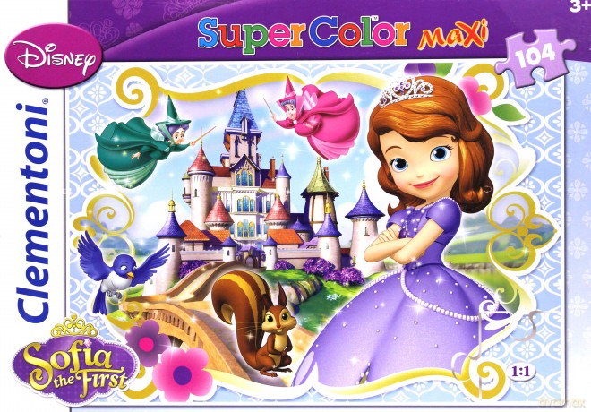 CLEMENTONI 104 el. MAXI Sofia [PUZZLE]