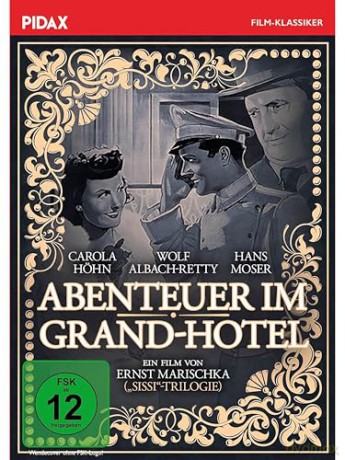 Abenteuer im Grand-Hotel Komödie von 1943 - Eine Filmkomödie der 40er Jahre österreichischer, deutscher Klassiker - Nostalgische DVD für dein Heimkino Original auf Deutsch [DVD]