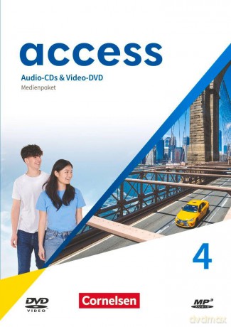 Access - Allgemeine Ausgabe 2022 - Band 4: 8. Schuljahr: Audio-CDs und Video-DVD [DVD]