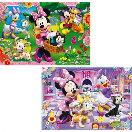 CLEMENTONI 2x20 el. Myszka Minnie [PUZZLE]