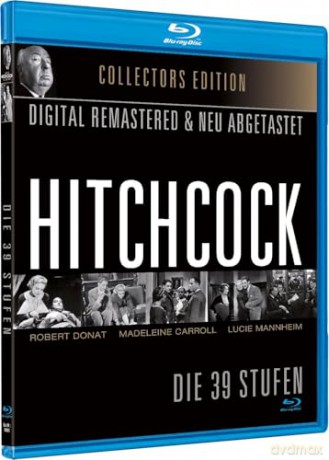 Alfred Hitchcock - Die 39 Stufen: Früher Spionageklassiker voller britischem Flair [Blu-Ray]