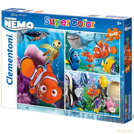 CLEMENTONI 3x48 EL. Nemo [PUZZLE]