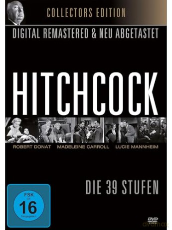 Alfred Hitchcock - Die 39 Stufen: Früher Spionageklassiker voller britischem Flair [DVD]