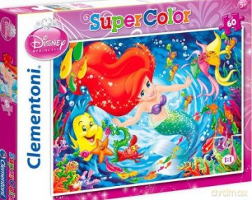 CLEMENTONI 60 EL. Syrenka [PUZZLE]