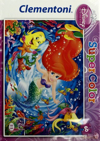 CLEMENTONI 60 EL. Syrenka [PUZZLE]