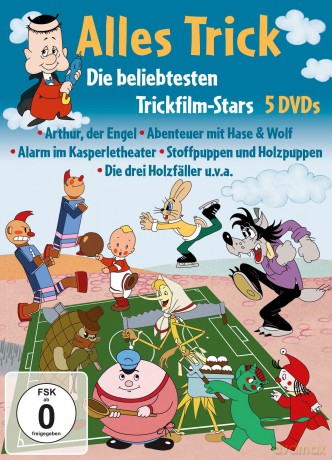 Alles Trick-Die beliebtesten Trickfilm-Stars: Arthur der Engel, Hase und Wolf... und viele mehr [DVD]