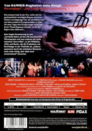 American Gothic - Ein amerikanischer Alptraum [DVD]