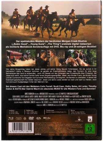 American Outlaws (Bandyci) [Blu-Ray]+[DVD]