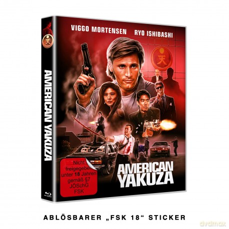 AMERICAN YAKUZA - Cover A - Uncut - Lim. Scanavo Ed. [Blu-Ray]